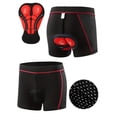 thumbnail image 4 of SUTENGDA High-Performance Mens Cycling Shorts - Stretchy & Ventilated for Breathable Comfort - 3D Gel Padded Seamless Integration Bike Riding Pants for Bicyclists, 4 of 7