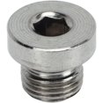 thumbnail image 2 of HUGFEGWE Oil Drain Plug, Engine Oil Drain Plug, Oversize Piggyback Drain Plug Stainless Steel Self Tapping Oil Pan Thread Repair Kits with Hex (.1-1.5x15mm) CJB91-45899, 2 of 9