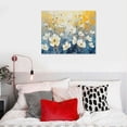 thumbnail image 5 of JRXY  Flower Canvas Wall Art White Flower Large Print Abstract Wall Decor Poster Abstract Art Paintings Colorful Graffiti Modern Artwork wall Decor for Living Room Bedroom Kitchen pattern2, 5 of 6