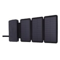 thumbnail image 1 of 20000mAh Solar Power Bank, Efficient Wireless Power Bank with Tri Fold Solar Panel & LED Light & Double USB Output, Waterproof External Battery Pack for Phone Tablet Outdoor, 1 of 7