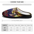 thumbnail image 2 of Mens Cozy Slippers Yu-Gi-Oh Warm Soft Plush Slipper Slip-on House Shoes for Home Indoor Outdoor, 2 of 7