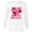 White, variant on Marvel Spider-Man Love Heart You’re An Amazing Valentine - Long Sleeve T-Shirt for Men - Customized-White