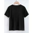 thumbnail image 2 of Women'S Tokyo Cherry Blossom Print T-Shirt, 100% Crew Neck Short Sleeve Casual Top for Spring and Summer, Regular Length, Slight Stretch Fabric, All-Season Wear, Casual Wear | Sakura Graphic Shirt |, 2 of 5