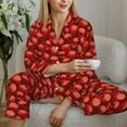 thumbnail image 6 of Sikiie Red Skulls 1 Pajamas for Women Set, Womens Pajama Sets, Lounge Sets for Women, 2pjs for Women-XX-Large, 6 of 7
