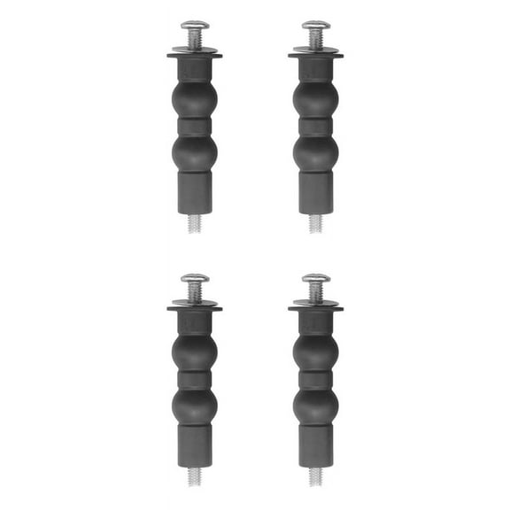 4 Pack Universal Toilet Seat Screws for Toilet Seat Top Tightening Nut Hardware Kit Fi y6293