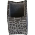 thumbnail image 5 of Protacini Castlerock Gray&nbsp;Italian Patent Leather 3-Piece Desk Set, 5 of 5