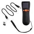 thumbnail image 1 of Portable Mini Bluetooth Scanner 1D/2D Code Wireless Barcode Scanner with Large Screen Display Storage, 1 of 5