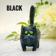 thumbnail image 2 of Adornos navideños Escultura en miniatura Adorno de gato Artesanías de resina Animal Atigrado Siamés Accesorios de decoración del hogar Gato de la suerte, 2 of 4