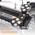 thumbnail image 3 of Emergency Light Bar for Heavy Duty Magnetic Bases, Magnetic Strobe Beacon Lights with Selectable Flash Patterns, Rooftop Safety Flashing for Tow Trucks Snow Plows Construction Vehicles, 3 of 5