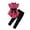 A414-Hot Pink, variant on Caqnni Girl Clothes Summer Outfits, Sleeveless Tank Top Shorts 2Pcs Cute Baby Girls Clothing Set 1-7T 2Pcs Summer Playwear Beach Outfits 5-6 Years,Blue