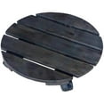 thumbnail image 1 of 13" Wooden Planter Trolley, 1 of 2