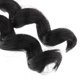 thumbnail image 3 of Peluca Larga Peluca Rizada Forma de Muñeca de de Moda 25cm Accesorio DIY Negro, 3 of 5