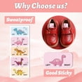 thumbnail image 4 of Shoes Stickers for DIY Shoes Learning Left Right Dinosaurs 100pcs(50 Pairs) Self-Adhesive Shoes Stickers Labels Decals to Help Put Shoes On, 4 of 9