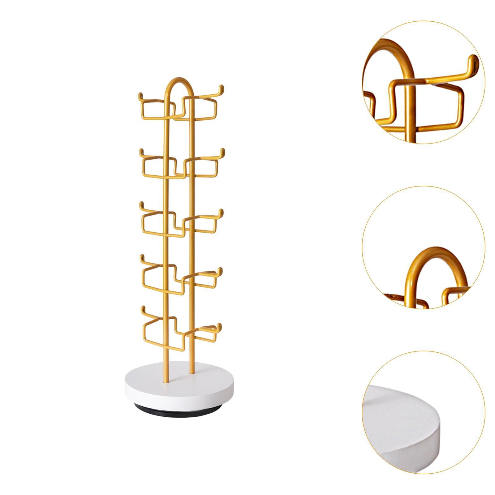 Stgfyxgs 5 Tier Sunglasses Organizer Jewelry Eyewear Display Sunglasses Holder Stand Home Decor Office Gifts for Women Sunglasses