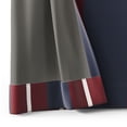 thumbnail image 5 of Mainstays Kids Red and Navy Blue Printed Blackout Rod Pocket with Back Tabs Single Curtain Panel, Set of 1, 38" W x 84" L, 5 of 8