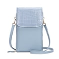 thumbnail image 1 of Bolso bandolera de PU Cartera de mujer Bolso minimalista de moda para teléfono, 1 of 5