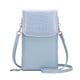 thumbnail image 1 of Bolso bandolera de PU Cartera de mujer Bolso minimalista de moda para teléfono, 1 of 5