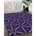 thumbnail image 3 of Ahgly Company Machine Washable Indoor Rectangle Transitional Purple Sage Bush Purple Area Rugs, 2' x 3', 3 of 7