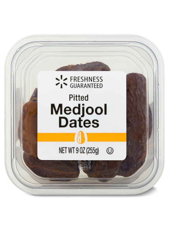 Great Value Pitted Medjool Dates, 9 oz