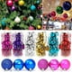 thumbnail image 2 of Juego de 24 bolas de Navidad – Adornos decorativos para árbol de Navidad, bolas colgantes inastillables para cumpleaños, Halloween, vacaciones, decoraciones de boda, 2 of 5