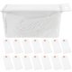 thumbnail image 4 of GOOHOCHY 100 etiquetas colgantes en blanco, etiquetas de marcado, etiquetas de precios, etiquetas de precios colgantes de papel con cuerdas, etiquetas grabables, 4 of 7