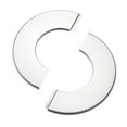 thumbnail image 3 of Unique Bargains Wall Split Flange Stainless Steel Round Escutcheon Plate for 50mm Diameter Pipe 4Pcs, 3 of 6