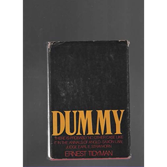 Pre-Owned Dummy, 9780316845106, 0316845108, Hardcover, First Edition edition