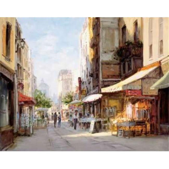 Marche Parisien Poster Print by George Bates, 24 x 30 - Large
