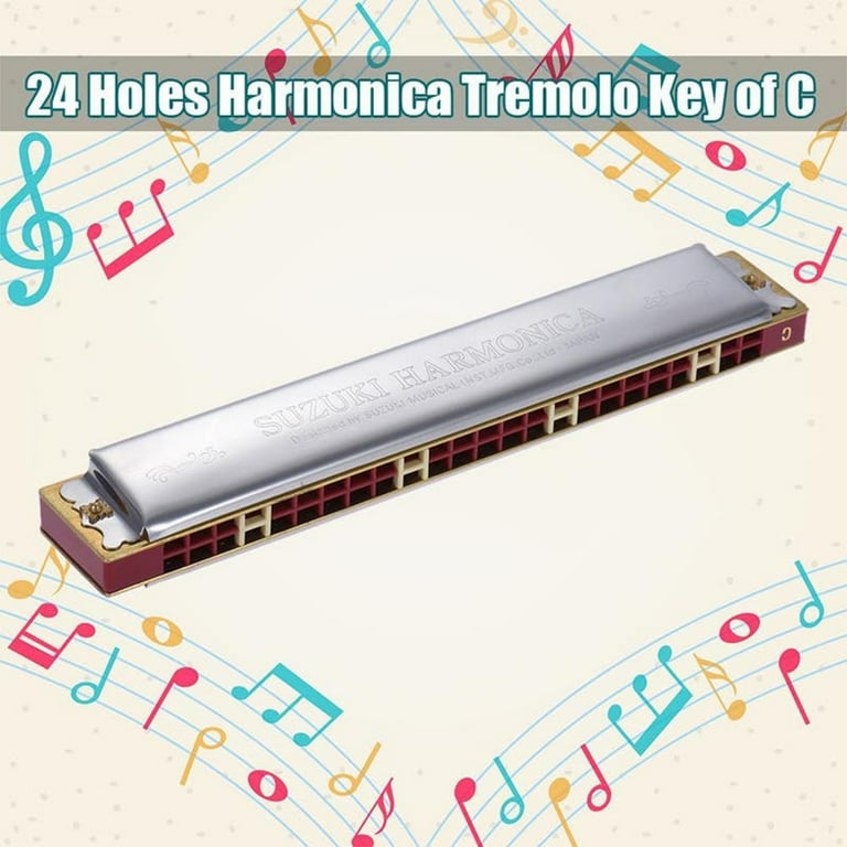 Suzuki study deals 24 harmonica