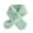 Mint Green, variant on Skymirror Solid Color Wide Korean Style Kids Scarf Autumn Winter Double-sided Imitation Rabbit Fur Cross Collar Scarf