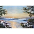 thumbnail image 3 of Romanello, Diane 14x11 Black Modern Framed Museum Art Print Titled - Ocean Breeze, 3 of 5