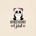 thumbnail image 4 of Inktastic Birthday Girl Panda Girls Baby T-Shirt, 4 of 5