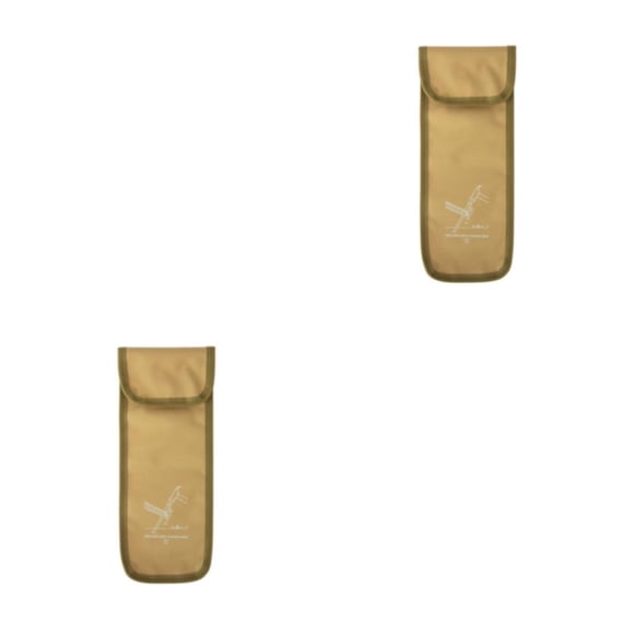 Toystoory Bolsa de clavijas para tienda de campaña, bolsa de almacenamiento de clavos para suelo de estaca multifuncional, organizador de Type1 NO1