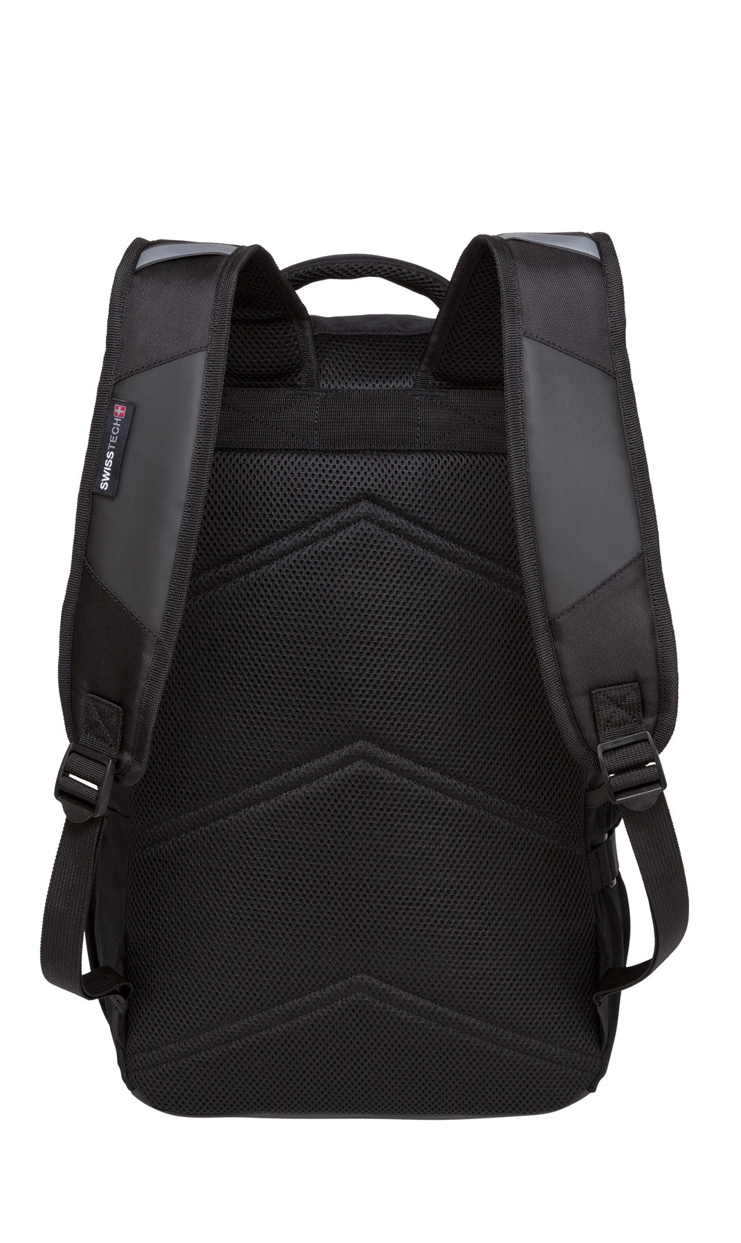SwissTech Lucerne 34.4 L School Backpack Laptop Tablet Sleeve, Black, Unisex, Adult, Teen, Polyester - image 5 of 9