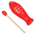 thumbnail image 1 of 1 Ensemble d'Instruments Rythmiques, Instrument de Percussion à Bloc en Bois avec Baguette Rythmique, 1 of 5