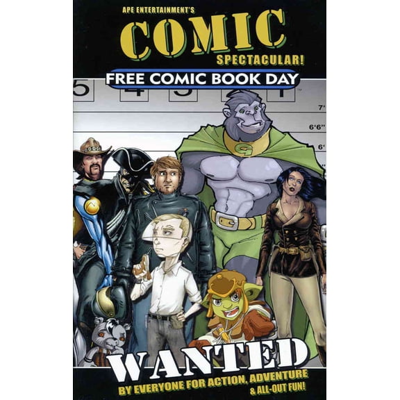 Ape Entertainment's Comic Spectacular FCBD #2007 VF ; Ape Comic Book