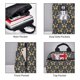 thumbnail image 3 of Fotbe Flower Butterfly Mochila Ligera para Hombres y Mujeres - Duradera y Resistente al Agua, Ideal para Escuela, Trabajo, Viajes y Uso Diario, 3 of 7