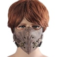 thumbnail image 5 of Máscara de Cuero LIUYMXG para cosplay media cara protección viento, 5 of 5