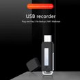 thumbnail image 1 of 16G/8G/4G Digital Voice Recorder 20H Mini Voice Activated Recorders Security Mini USB Flash Drive Recording U Disk Dictaphone, 1 of 9