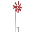 thumbnail image 3 of Molinillos de viento decorativos DYNWAVEMX escultura de viento giratorio 360 grados Rojo, 3 of 8