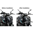 thumbnail image 3 of Front Mudguard Beak, Spoiler for Motorcycle MT-07 SP 2021-2023, Extension Cover with ABS Material, Easy to Install, Fitment for MT-07 2021-2023, Front Beak Fairing Cover Extender, 3 of 7