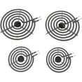 thumbnail image 1 of 4 Pack MP22YA Electric Range Burner Surface Element Replacement for Whirlpool KitchenAid Maytag Includes 2 8-Inch MP21YA & 2 6-Inch MP15YA 540331014,484783, TS5W8221,Y04000033, 1 of 6