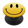 thumbnail image 1 of Adhesivo PopSockets PopGrip Smile Happy Peace Yellow Face, 1 of 6