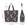 thumbnail image 5 of Kdxio Snake And Floral1 Casual Tote Bags Women Big Capacity Shoulder Bag for Women Travel Shoulder Bags Handbags, 5 of 8