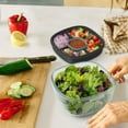 thumbnail image 5 of Bentgo Glass All-in-One Salad Container - Dark Gray, 5 of 5
