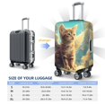 thumbnail image 4 of Fotbe Sunshine Cloud Cute Cat Funda Protectora para Equipaje, Antirrayones y Resistente a la Suciedad, Compatible con Maletas de 18 a 32 Pulgadas-Small, 4 of 7