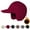 Wine, variant on WTXUE hat with ear flaps, Men Winter Hat Lined Cuff Knit Hats with Visor Warm Earflaps Ski Cap, Beige