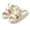 White, variant on Gaexia Women's Slippers Couples Cute Cartoon Rabbit Bear Linen Home Comfortable Lightweight Soft Indoor Outdoor Casual Slides