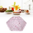 thumbnail image 1 of Food Cover, Food Mesh Cover, Beautiful Durable Food Meal Cover, Stable For Picnics Pool Parties Purple, 1 of 8
