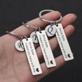 thumbnail image 6 of Birthday Handbag Accessories Couples Decoration Boyfriend Girlfriend Lover Gifts A-Z 26 Initials Lettering Key Ring Drive Safe Keychain Fashion Jewelry H, 6 of 8